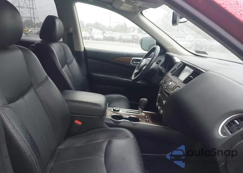 2019 Nissan Pathfinder Platinum from USA, damaged, VIN 5N1DR2MM9KC633612